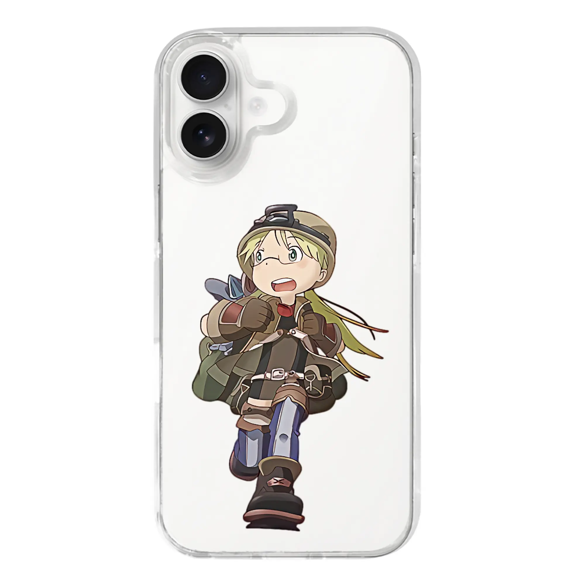 メイドインアビス グッズ,リコ - iPhone 17シリーズ 透明スマホケース – 薄型・耐衝撃・精密フィット保護カバー